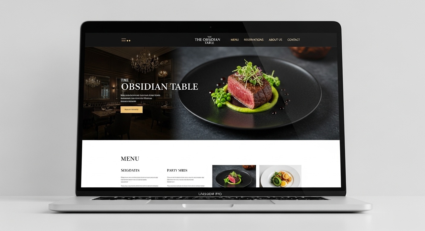Coastal Kitchen restaurant website